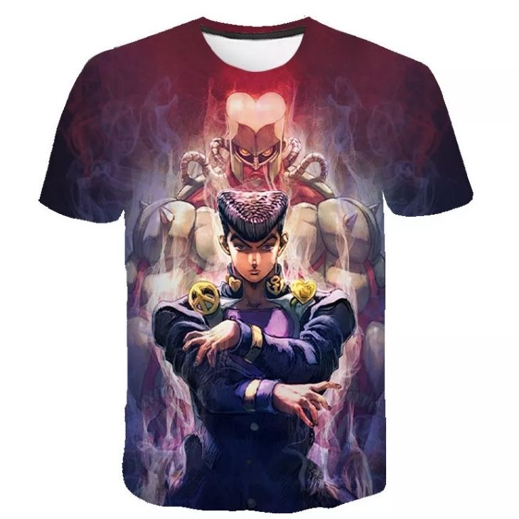 JJBA custom tshirt - Mob Psycho 100 Store