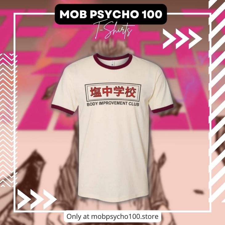 Mob Psycho 100 T SHIRTS 1 - Mob Psycho 100 Merch