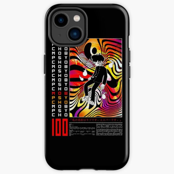LIMIT HAS REACHED 100 PERCENT iPhone Tough Case RB1710 product Offical Mob Psycho 100 Merch
