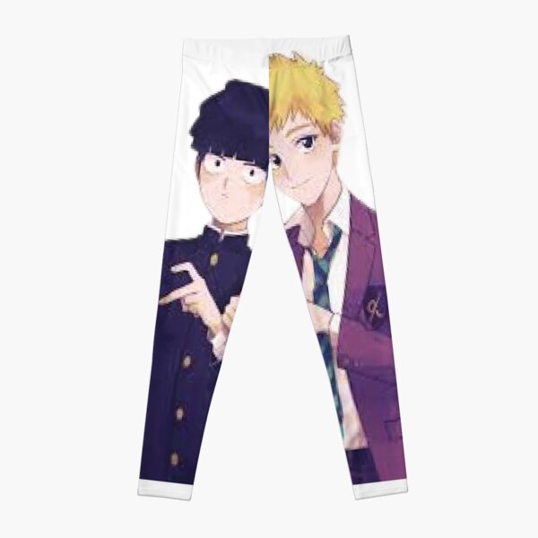 Characters of Mob Psycho Leggings RB1710 product Offical Mob Psycho 100 Merch