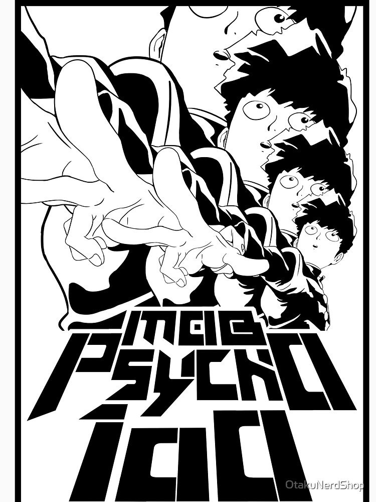 artwork Offical Mob Psycho 100 Merch