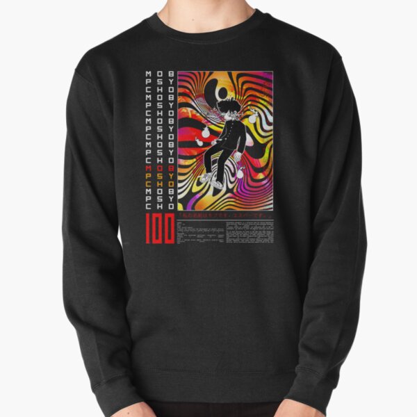 LIMIT HAS REACHED 100 PERCENT Pullover Sweatshirt RB1710 product Offical Mob Psycho 100 Merch