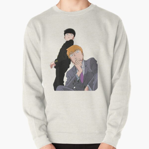Mob and Reigen Pullover Sweatshirt RB1710 product Offical Mob Psycho 100 Merch