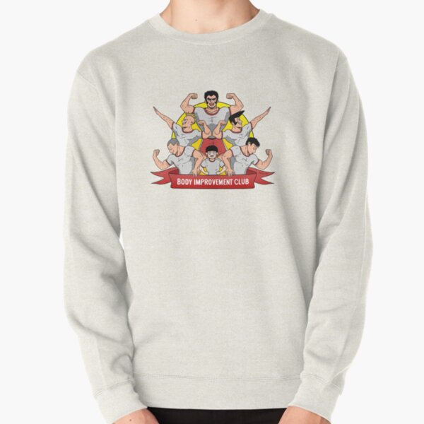 Body Improvement Club! Pullover Sweatshirt RB1710 product Offical Mob Psycho 100 Merch