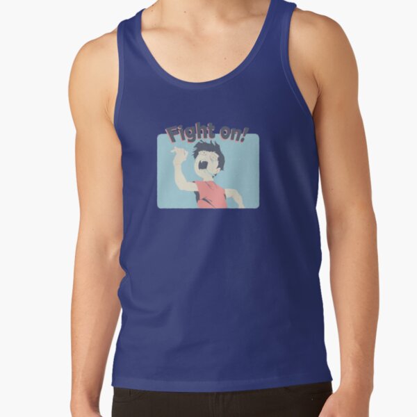 Fight on Mob Tank Top RB1710 product Offical Mob Psycho 100 Merch