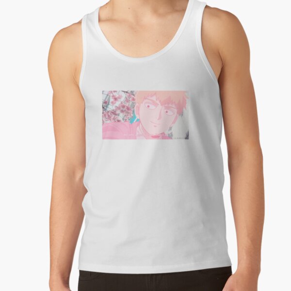 Reigen Aesthetic (Cherry Blossom) Tank Top RB1710 product Offical Mob Psycho 100 Merch