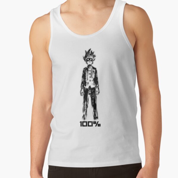 Mob 100% Tank Top RB1710 product Offical Mob Psycho 100 Merch