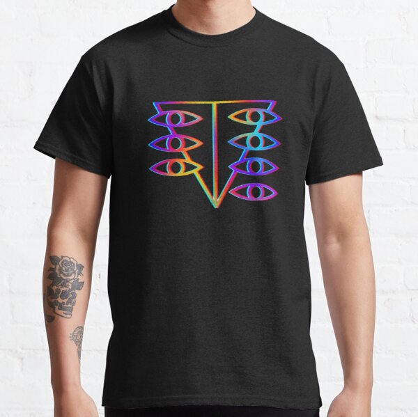 Evangelion - Rainbow Seele Symbol Classic T-Shirt RB1710 product Offical Mob Psycho 100 Merch