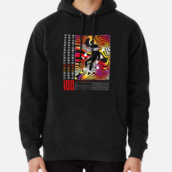 LIMIT HAS REACHED 100 PERCENT Pullover Hoodie RB1710 product Offical Mob Psycho 100 Merch