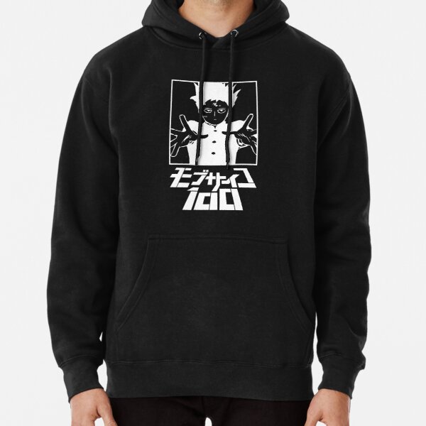 Shigeo Psycho 100 (white) Pullover Hoodie RB1710 product Offical Mob Psycho 100 Merch