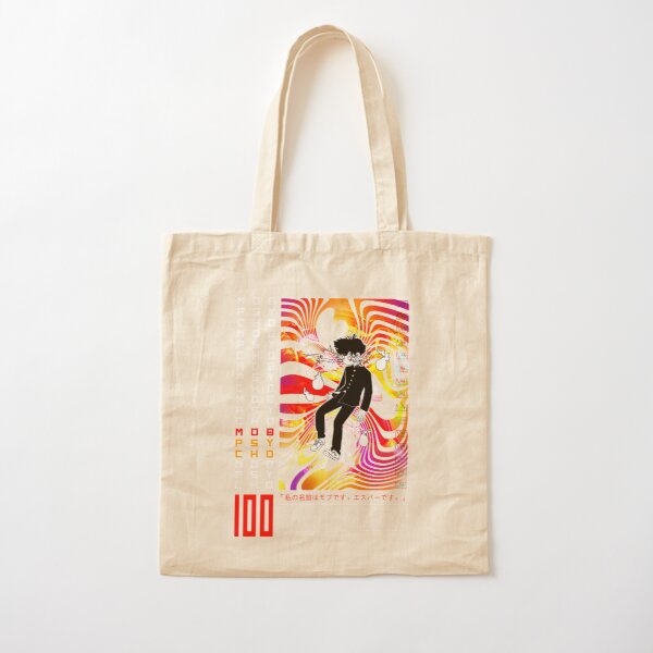 LIMIT HAS REACHED 100 PERCENT Cotton Tote Bag RB1710 product Offical Mob Psycho 100 Merch
