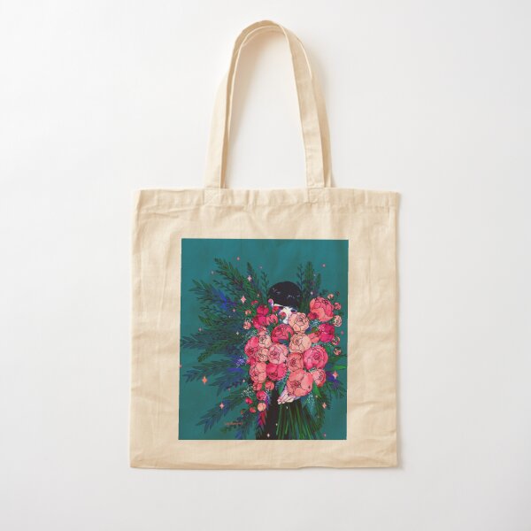 bouquet of peonies Cotton Tote Bag RB1710 product Offical Mob Psycho 100 Merch