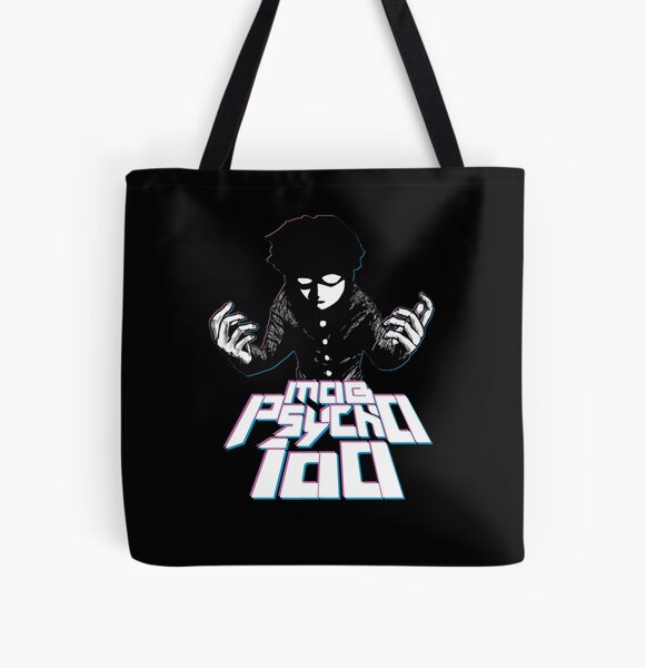 Mob Psycho 100 All Over Print Tote Bag RB1710 product Offical Mob Psycho 100 Merch
