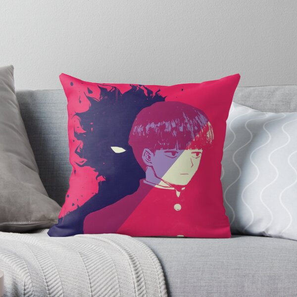 mob psycho 100  Throw Pillow RB1710 product Offical Mob Psycho 100 Merch