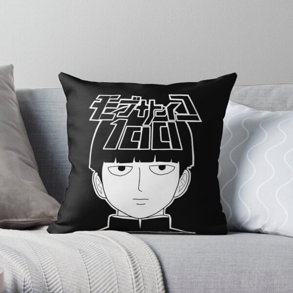 MOB PSYCHO 1000 Throw Pillow RB1710 product Offical Mob Psycho 100 Merch