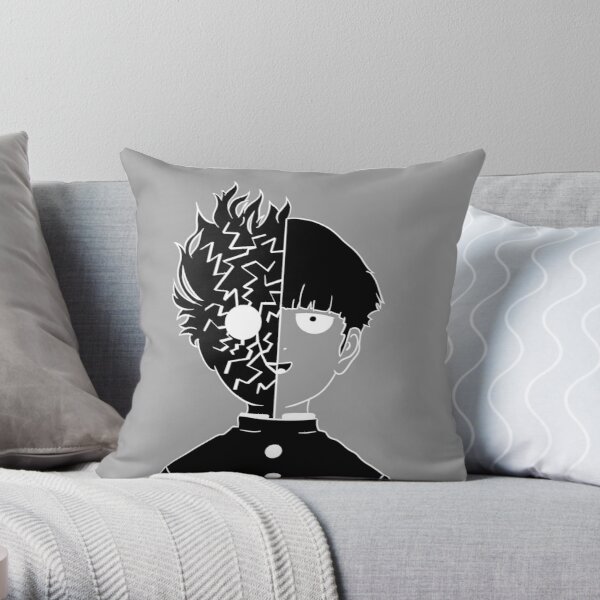 Mob Psycho Throw Pillow RB1710 product Offical Mob Psycho 100 Merch