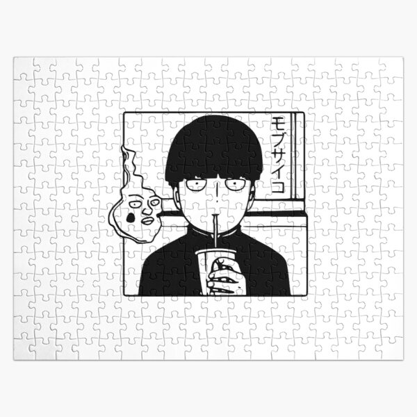 mob psycho japanese classic 100 art shigeo kageyama Jigsaw Puzzle RB1710 product Offical Mob Psycho 100 Merch