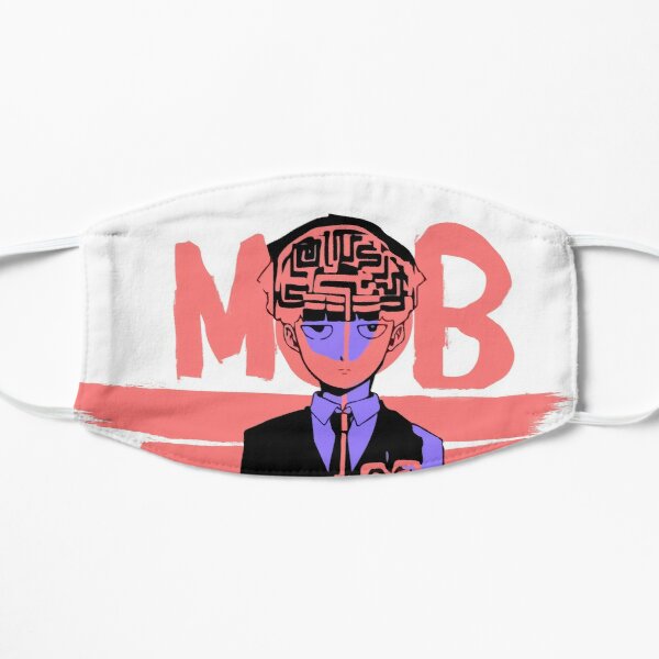 Mob psycho 100 Flat Mask RB1710 product Offical Mob Psycho 100 Merch
